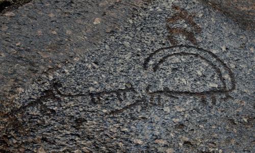 Petroglyph of ladakh